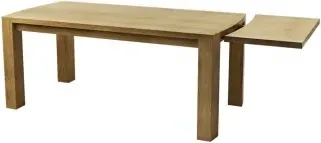 Sanford Oak 6 Seater Extending Dining Table - Linseed Oil image