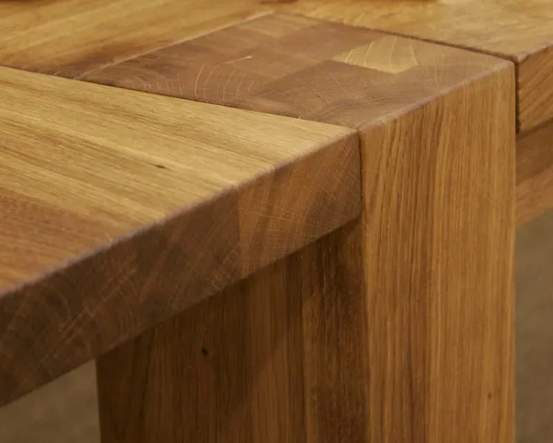 Sanford Oak 8 Seater Extending Dining Table - Linseed Oil