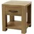Sanford Oak Bedside Table - Linseed Oil