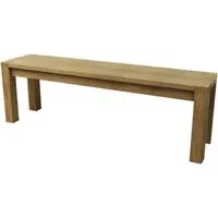 Sanford Oak Dining Bench for 150cm Table - Linseed Oil