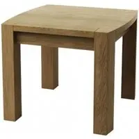 Sanford Oak Lamp Table - Linseed Oil