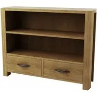 Sanford Oak Shelving Unit with Drawer - Linseed Oil