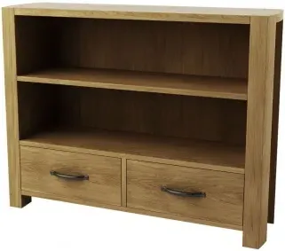 Sanford Oak Shelving Unit with Drawer - Linseed Oil