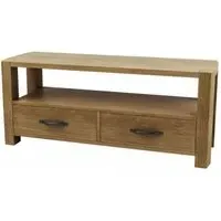 Sanford Oak TV Unit - Linseed Oil