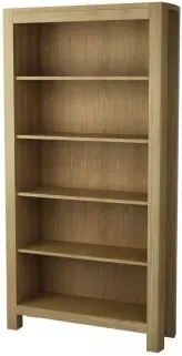 Sanford Tall Oak Shelving Unit - Linseed Oil