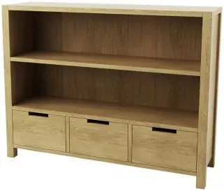 Sims Oak Display Unit - Linseed Oil image