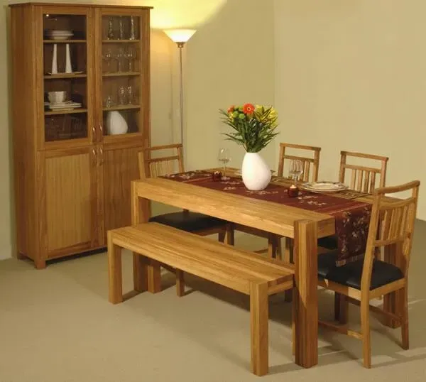 Taranto 6 Seater Dining Table - Oak