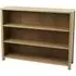 Taranto Low Oak Shelving Unit - Linseed Oil