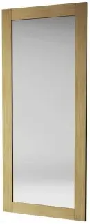 Taranto Oak Mirror - Linseed Oil image