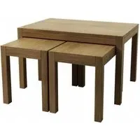 Taranto Oak Nest of Tables No 1 - Linseed Oil