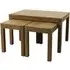 Taranto Oak Nest of Tables No 1 - Linseed Oil