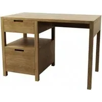 Taranto Oak Writing Desk - Linseed Oil