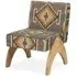Dewas Kilim Chair - Grey