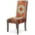 Dewas Kilim Dining Chair - Red