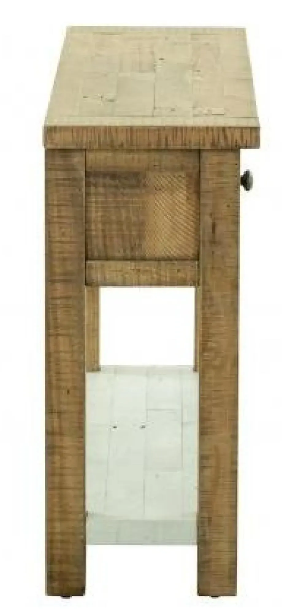 Gridley Loft 2 Drawer Console Table - Wood