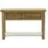 Gridley Loft 2 Drawer Console Table - Wood