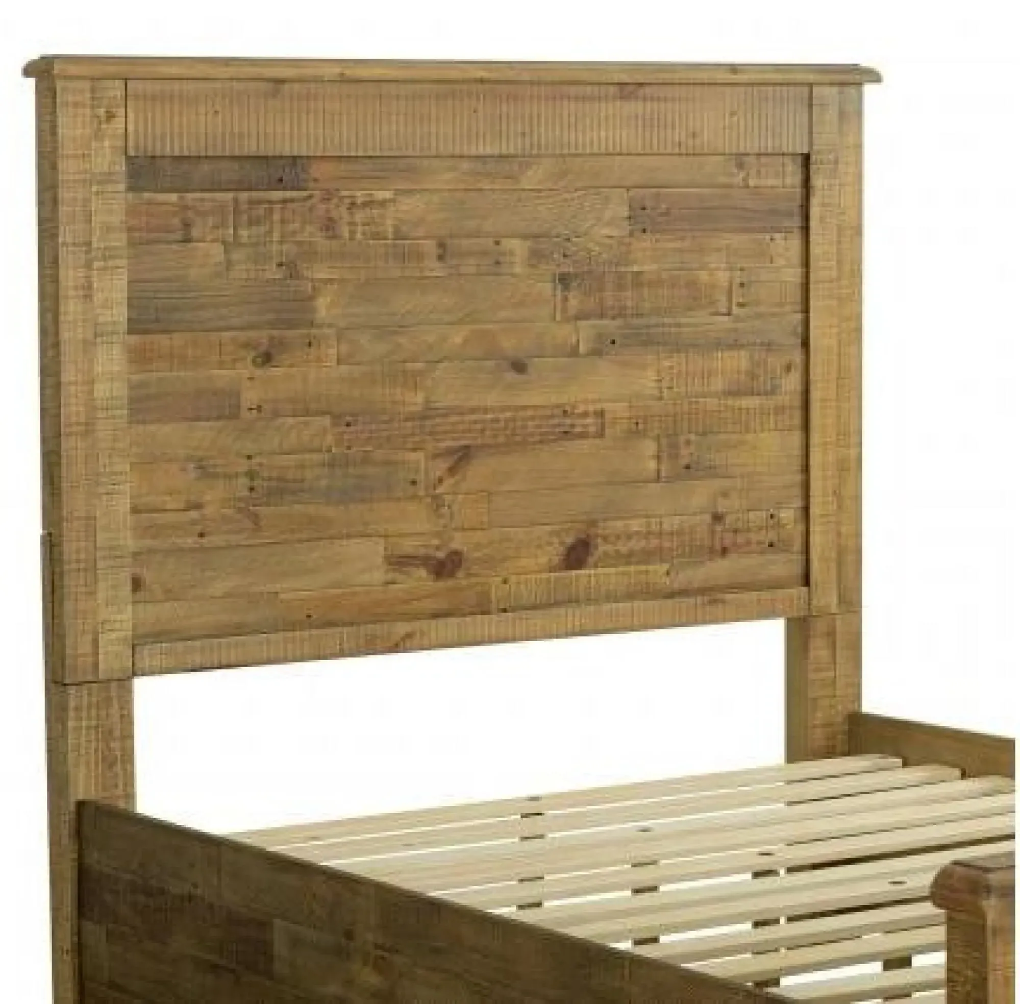 Gridley Loft King Size Bed - Wood
