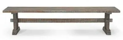 Gulmarg Reclaimed Wooden Dining Bench image