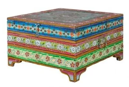 Kufri Hand Painted Coffee Table - Painted