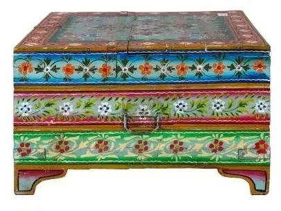 Kufri Hand Painted Coffee Table - Painted