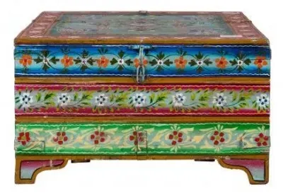 Kufri Hand Painted Coffee Table - Painted image