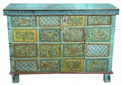 Kufri Hand Painted Sideboard - Painted image