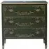 Meerut 3 Drawer Small Chest - Green