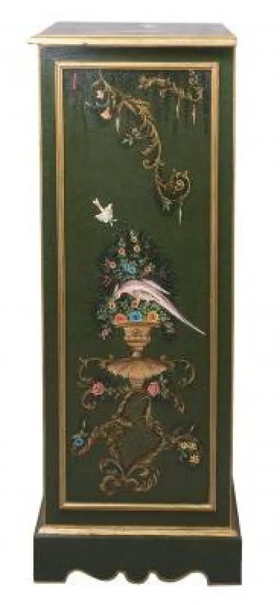 Meerut 5 Drawer Tall Chest - Green