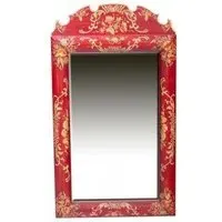 Meerut Dressing Mirror - Red