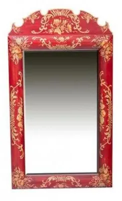 Meerut Dressing Mirror - Red