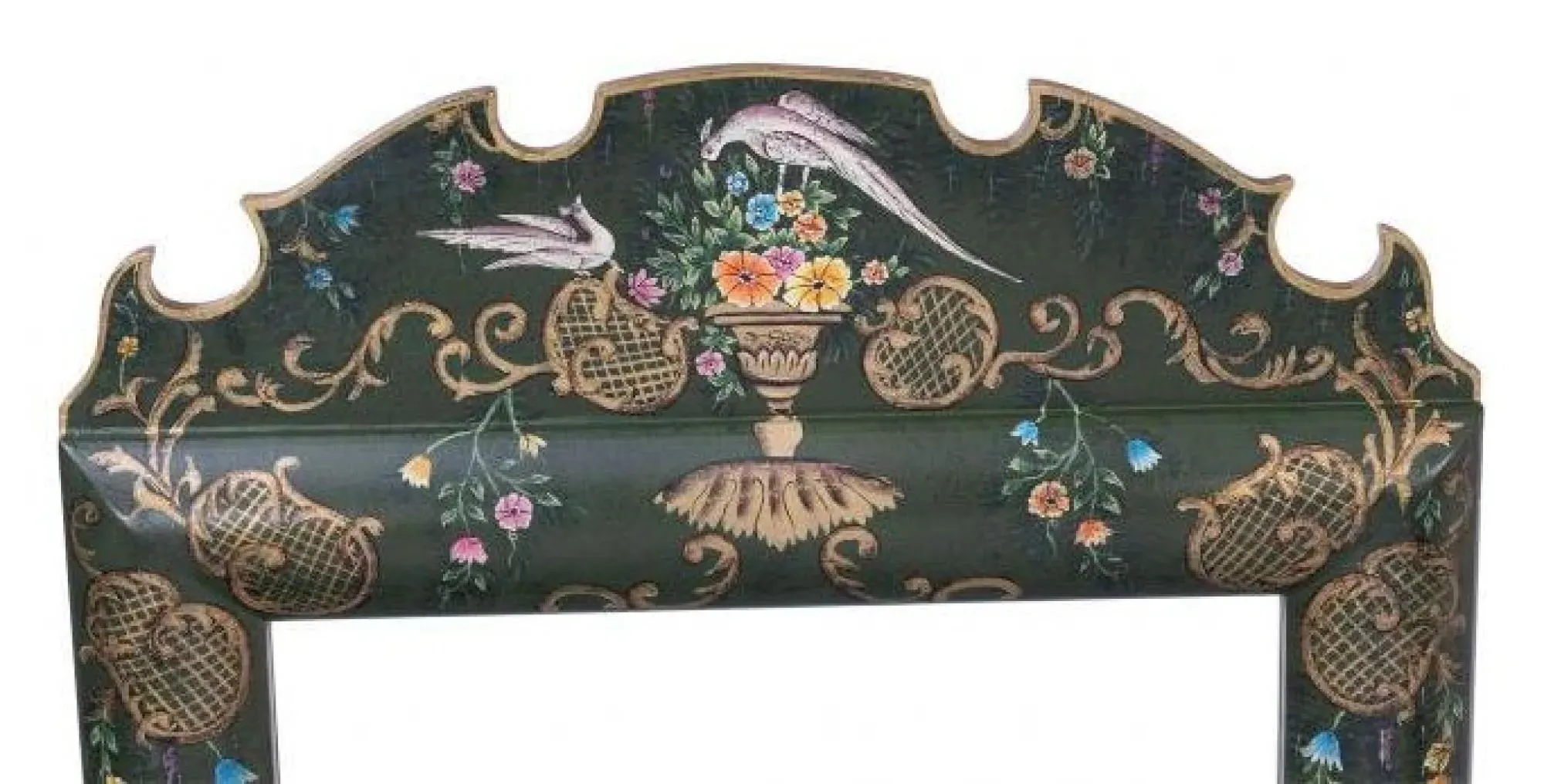 Meerut Fountain Design Dressing Mirror - Green