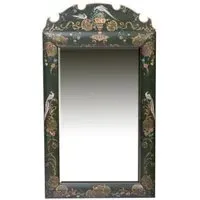 Meerut Fountain Design Dressing Mirror - Green