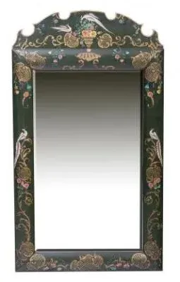 Meerut Fountain Design Dressing Mirror - Green