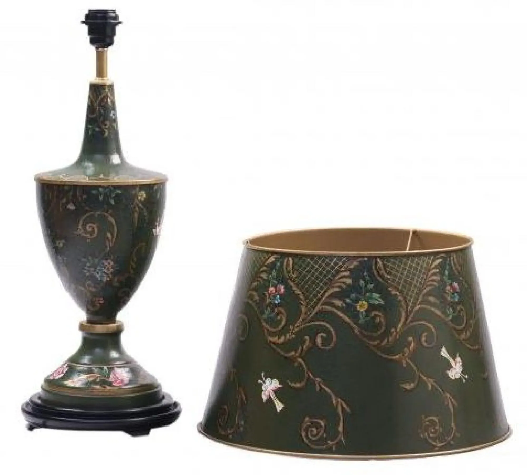 Meerut Fountain Design Lamp - Green