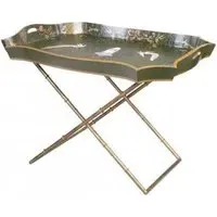 Meerut Fountain Design Tray Stand - Green