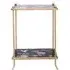 Meerut Lyre Bird Side Table - Black