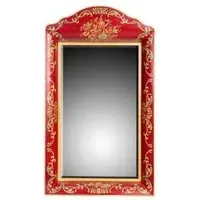 Meerut Wall Mirror - Red
