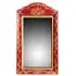Meerut Wall Mirror - Red