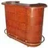 Mysore Round Bar Counter - Cognac