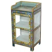 Neral Hand Painted Bedside Cabinet with Shelves