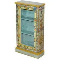 Neral Hand Painted Wall Cabinet with 2 Shelves