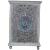Rewa Hand Painted 2 Door Cabinet - Painted