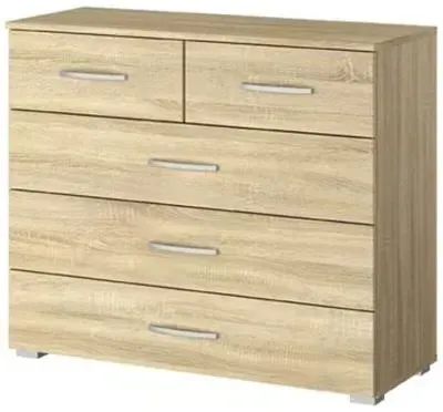 Aditio 5 Drawer Chest - Oak image