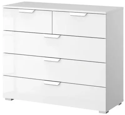 Aditio 5 Drawer Chest - White
