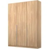 Alabama 3 Door Wardrobe - Sonoma Oak