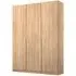 Alabama 3 Door Wardrobe - Sonoma Oak