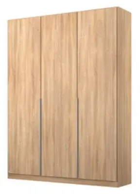 Alabama 3 Door Wardrobe - Sonoma Oak