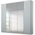 Alabama 5 Door Mirror Wardrobe - Silk Grey