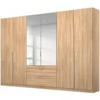 Alabama 6 Door Combi Wardrobe with Drawers - Sonoma Oak