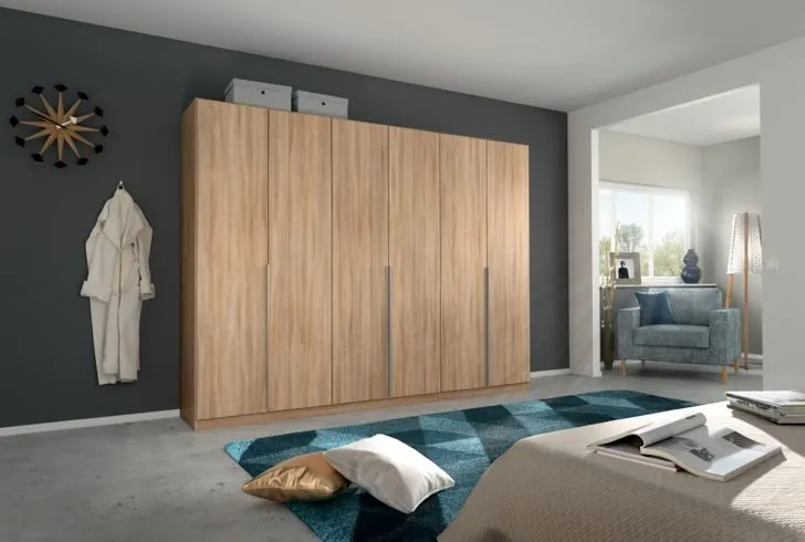 Alabama 6 Door Wardrobe - Sonoma Oak